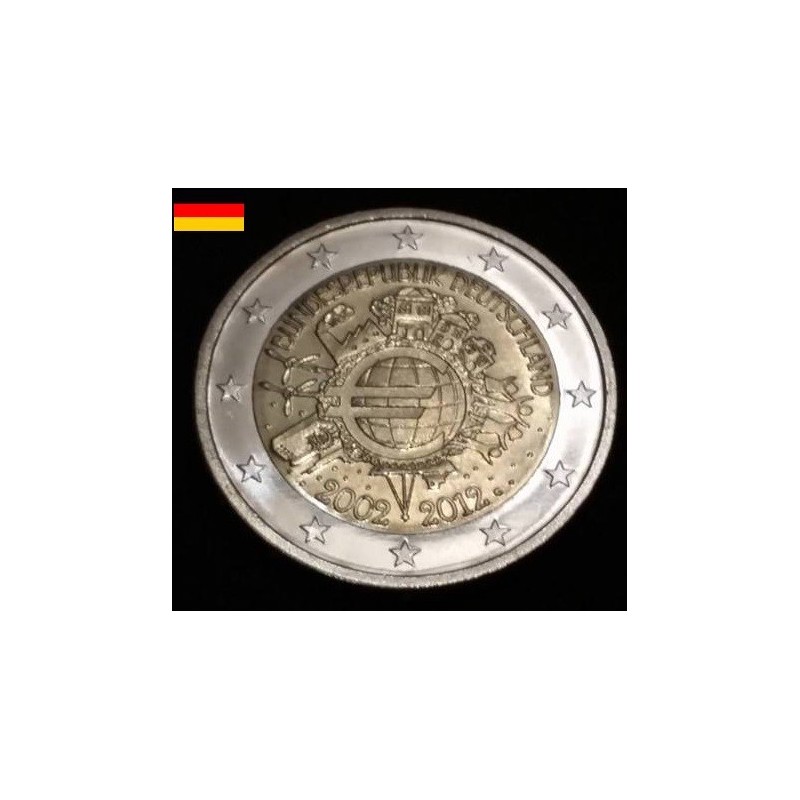 2 euros commémorative Allemagne 2012 DEK Pièces de monnaie €