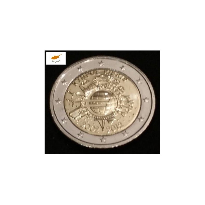 2 euros commémorative Chypre 2012 DEK pièces de monnaie €