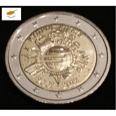 2 euros commémorative Chypre 2012 DEK pièces de monnaie €