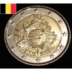 2 euros commémorative Belgique 2012 DEK pièce de monnaie €