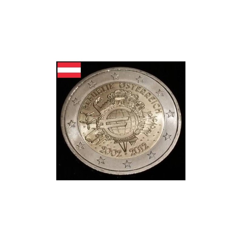 2 euros commémorative Autriche 2012 DEK pièces de monnaie €