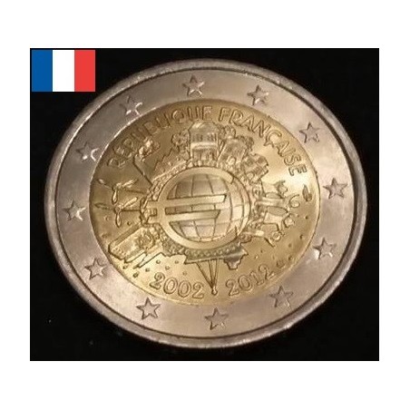 2 euros commémorative France 2012 DEK pièces de monnaie €