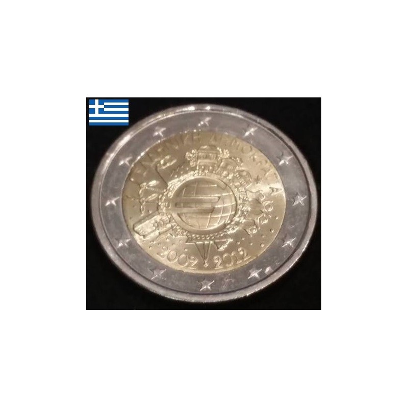2 euros commémorative Grece 2012 DEK pièces de monnaie €