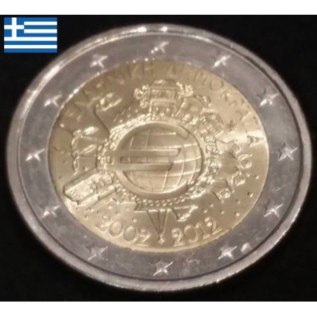2 euros commémorative Grece 2012 DEK pièces de monnaie €