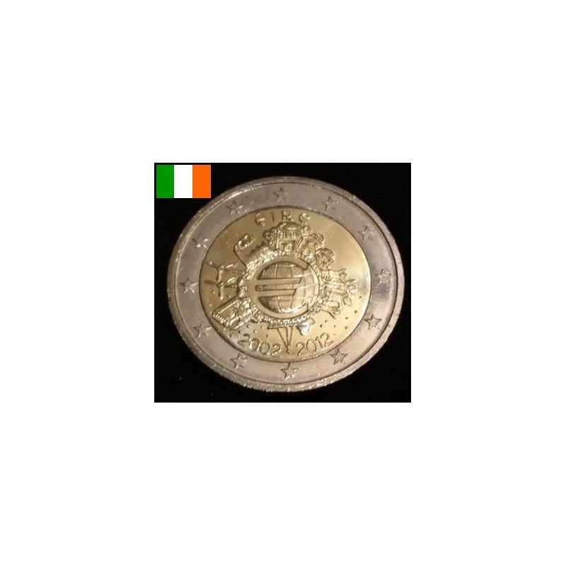 2 euros commémorative irlande 2012 DEK pièces de monnaie €