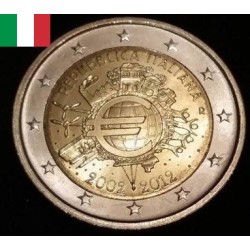 2 euros commémorative Italie 2012 DEK pièces de monnaie €