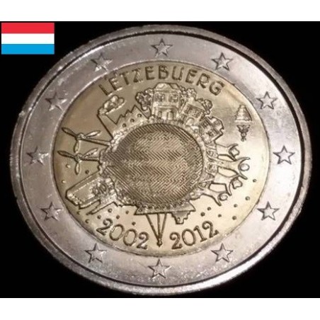2 euros commémorative Luxembourg 2012 DEK monnaie €