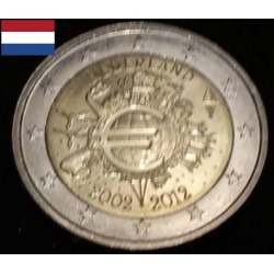 2 euros commémorative Pays Bas 2012 DEK pièces de monnaie €