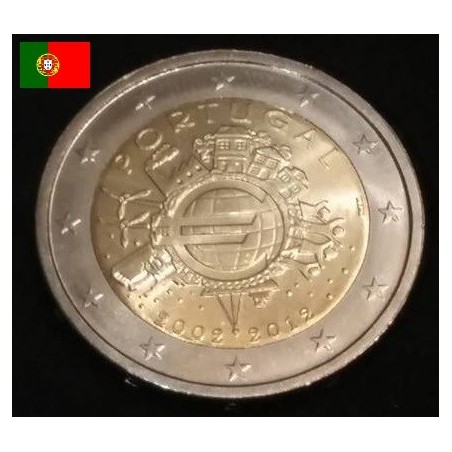 2 euros commémorative Portugal 2012 DEK pièces de monnaie €