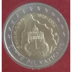 Pièce de 2 euros commémorative Vatican 2004 fondation de l'Etat de la Cité du Vatican