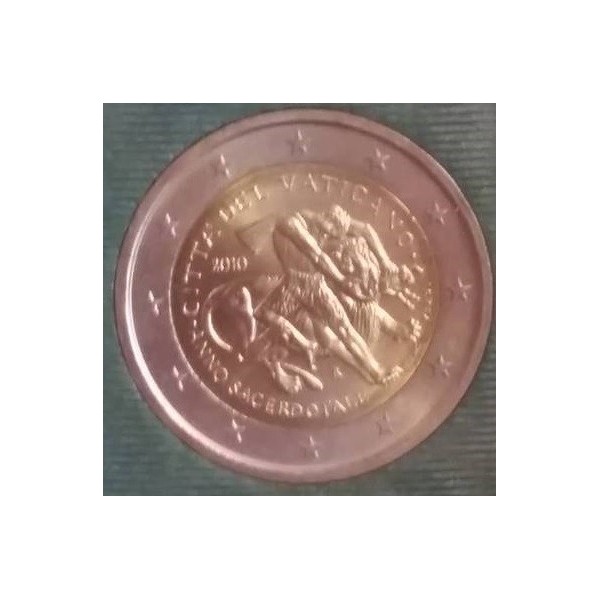 2 euros commémorative Vatican 2010 sacerdotale - L'année des prêtres