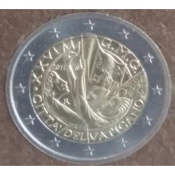 2 euros commémorative Vatican 2011 Journées mondiales de la jeunesse Madrid