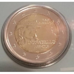 2 euros commémorative Saint Marin 2016 Donatello piece de monnaie €