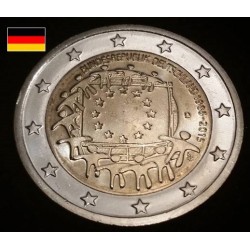 2 euros commémorative allemagne 2015 Drapeau pièce de monnaie euro