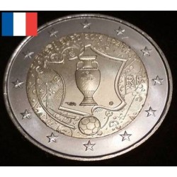 2 euros commémorative France 2016 UEFA EURO football piece de monnaie €