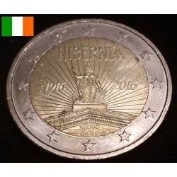 2 euros commémorative irlande 2016 100 ans insurection de paques piece de monnaie €