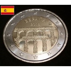 2 euros commémorative Espagne 2016 aqueduc de ségovie piece de monnaie €