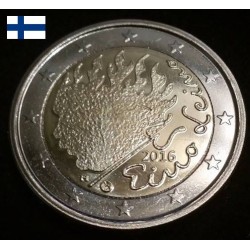 2 euros commémorative Finlande 2016 Eino Leino piece de monnaie €