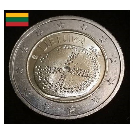 2 euros commémorative Lituanie 2016 Culture Balte piece de monnaie €