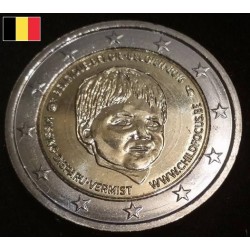 2 euros commémorative Belgique 2016 Enfants disparu piece de monnaie €