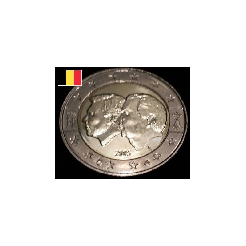 Pièce de 2 euros commémorative Belgique 2005 Union économique Belgo-Luxembourgeoise