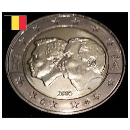 Pièce de 2 euros commémorative Belgique 2005 Union économique Belgo-Luxembourgeoise