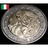 Pièce de 2 euros commémorative Italie 2005 Constitution européenne