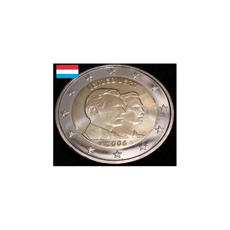 Pièce de 2 euros commémorative Luxembourg 2006 Grand-Duc Guillaume