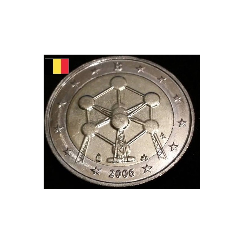 Pièce de 2 euros commémorative Belgique 2006 Atomium