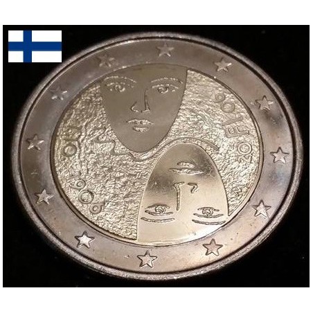 Pièce de 2 euros commémorative Finlande 2006 suffrage universel et égalitaire