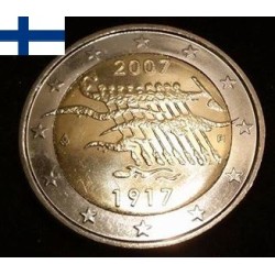 Pièce de 2 euros commémorative Finlande 2007