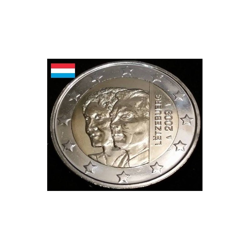 2 euros commémorative Luxembourg 2009 Charlotte de Luxembourg piece de monnaie €