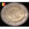 2 euros commémorative Belgique 2009 EMU piece de monnaie €