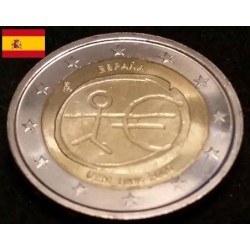 2 euros commémorative Espagne 2009 EMU piece de monnaie €
