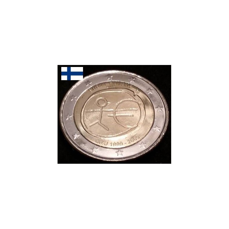 2 euros commémorative Finlande 2009 EMU piece de monnaie €