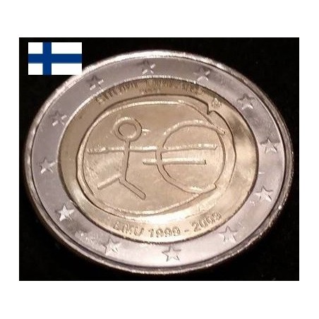 2 euros commémorative Finlande 2009 EMU piece de monnaie €