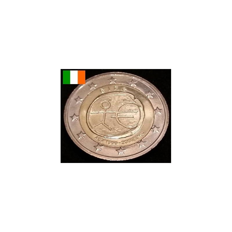 2 euros commémorative Irlande 2009 EMU piece de monnaie €