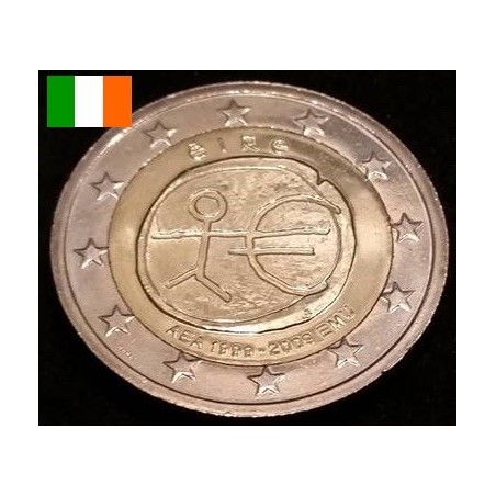 2 euros commémorative Irlande 2009 EMU piece de monnaie €