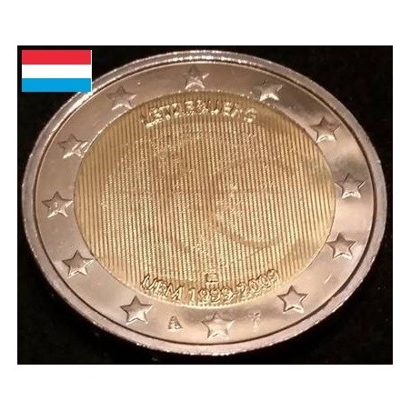 2 euros commémorative Luxembourg 2009 EMU piece de monnaie €