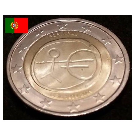 2 euros commémorative Portugal 2009 EMU piece de monnaie €