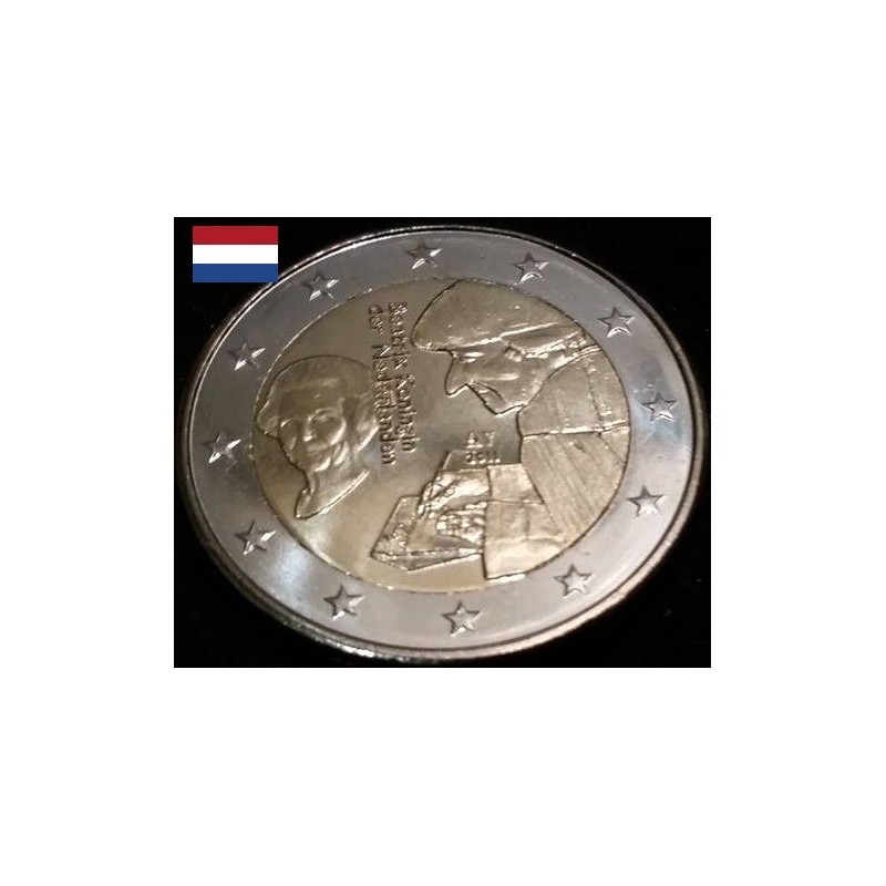 2 euros commémorative Pays bas 2011 Éloge de la folie par Érasme  piece de monnaie €