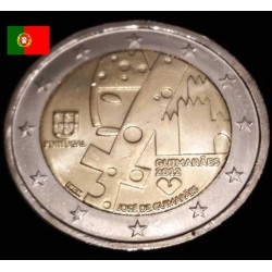 2 euros commémorative Portugal 2012 Guimarães Capitale européenne de la culture pièce de monnaie €