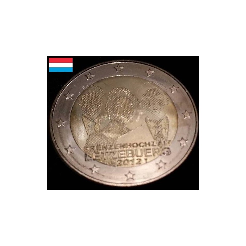 2 euros commémorative Luxembourg 2012 Mariage Princier pièce de monnaie €