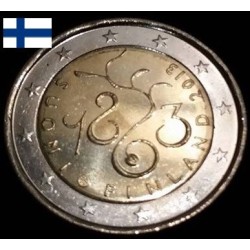 2 euros  commémorative Finlande 2013 150ème anniversaire du parlement de 1863