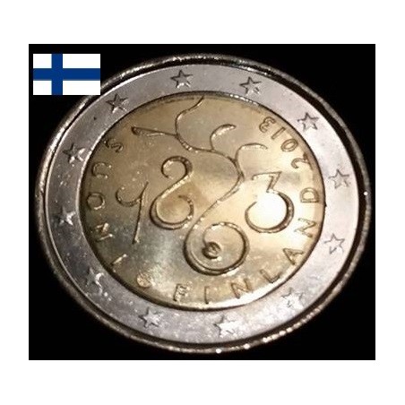 2 euros  commémorative Finlande 2013 150ème anniversaire du parlement de 1863