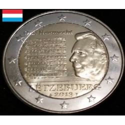 2 euros commémorative Luxembourg 2013 Ons Heemecht HYMNE NATIONAL piece de monnaie €