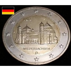 2euros commémorative Allemagne 2014 Saxe piece de monnaie €