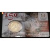 2 euros commémorative Belgique 2014 150 ans de la croix rouge version Flamande sous vcoincard