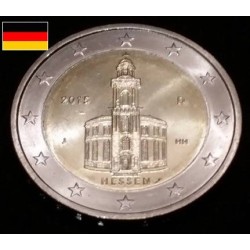 2 euros commémorative Allemagne 2015 Hessen piece de monnaie €