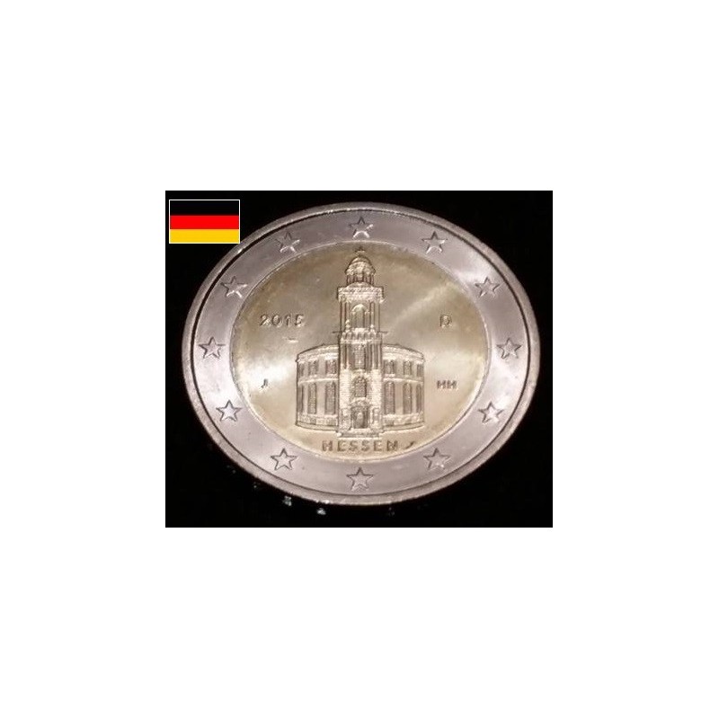 2 euros commémorative Allemagne 2015 Hessen piece de monnaie €